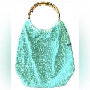 LANDS END Reversible Hobo Bamboo Bag